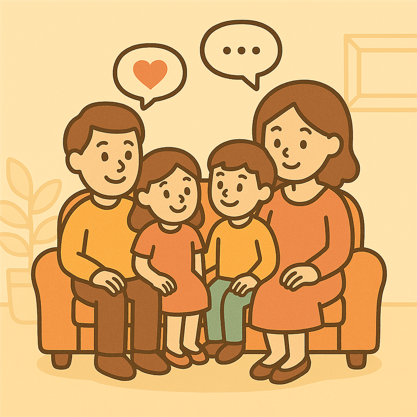 Gia đình là nơi để nói ra